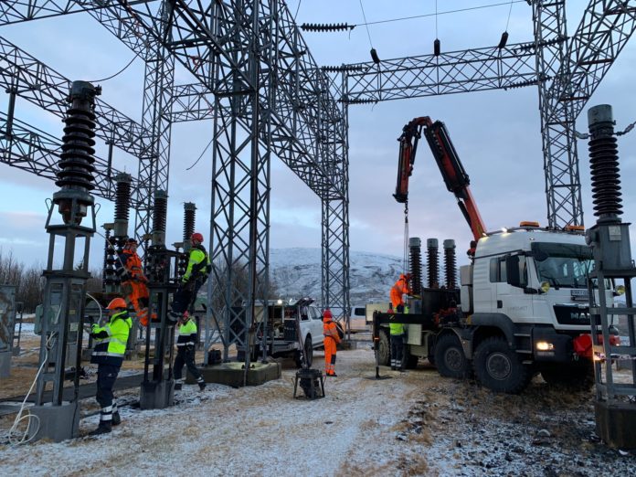 Írafoss tengivirki viðgerð 2018