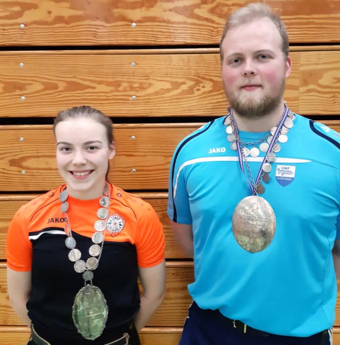 Jana Lind og Jón Gunnþór.