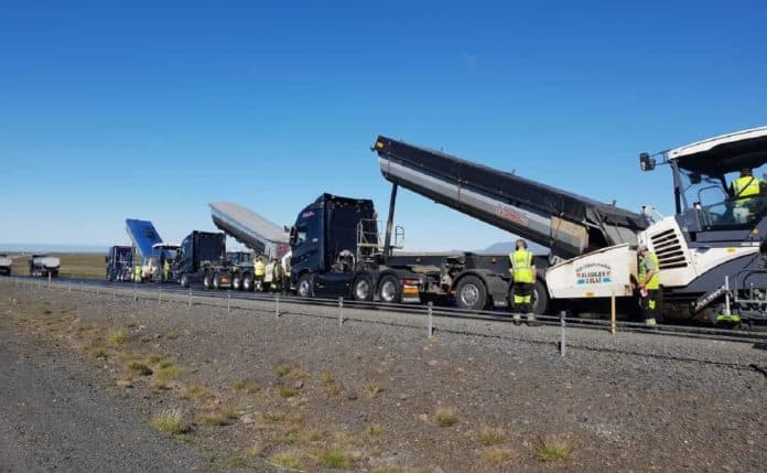 Malbikað á Hellisheiði