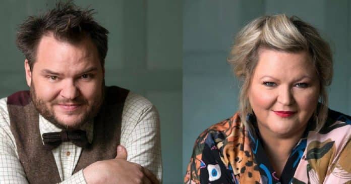 Svavar Knútur og Kristjana Stefáns