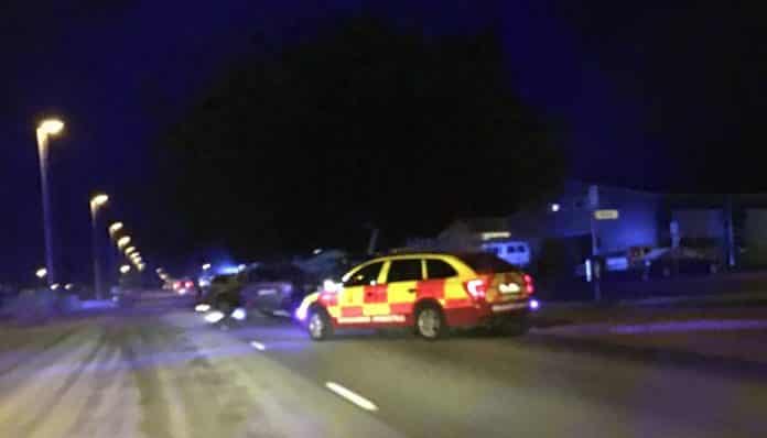 Árekstur á Selfossi