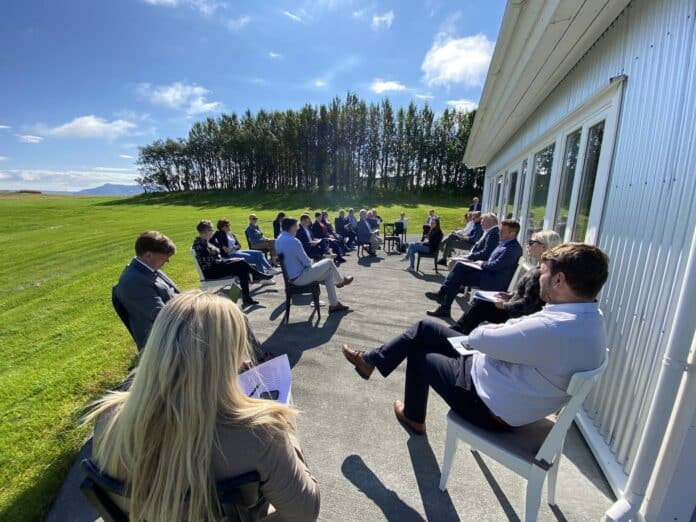 Ríkisstjórnarfundur á Rangárvöllum