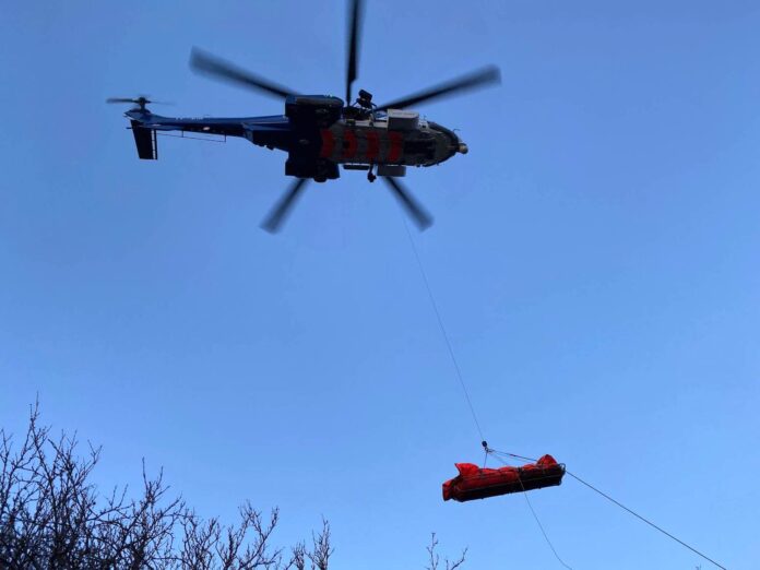 Björgun TF þyrla svartifoss