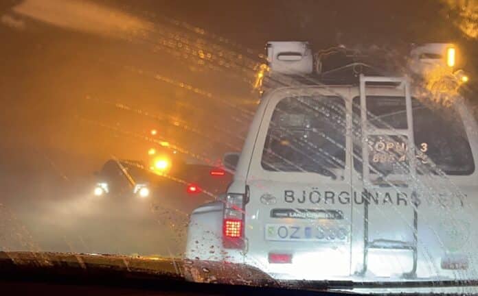 Björgun Mosfellsheiði