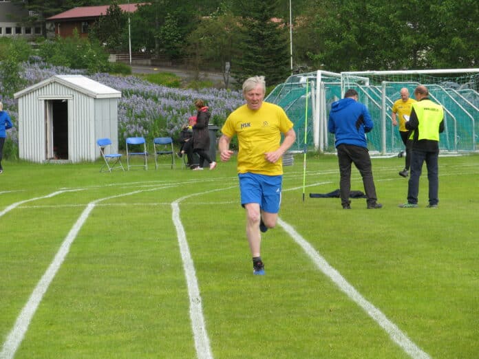 Frá Landsmóti 50+ árið 2017 sem haldið var í Hveragerði. Ljósmynd/HSK