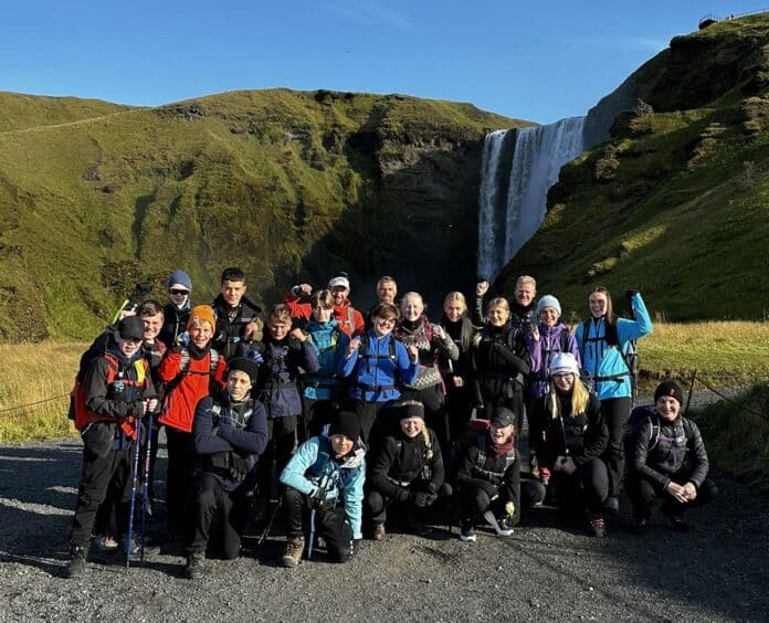 Hvolsskóli Fimmvörðuháls